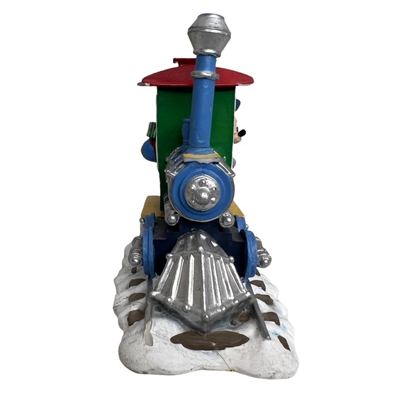 Danbury Mint Disney Express Train Figurine Mickey Mouse Christmas Edition - Picture 4 of 6